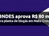 BNDES aprova R$ 80 mi para planta de biogás em Mato Grosso