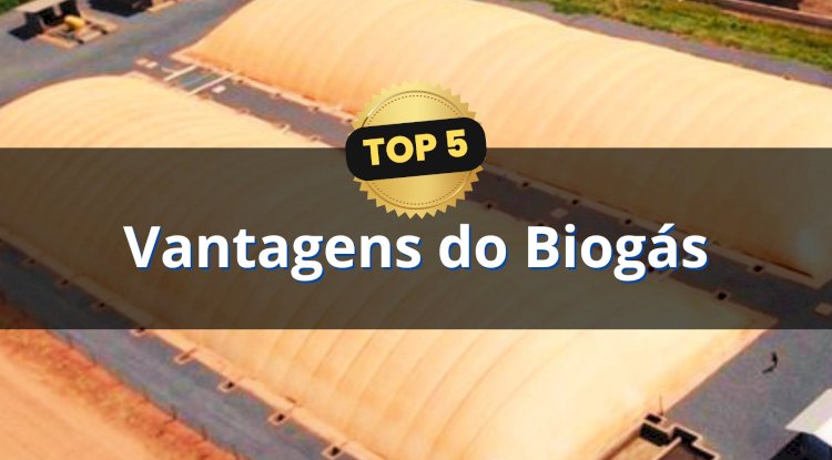 Top 5: Vantagens da produção de Biogás