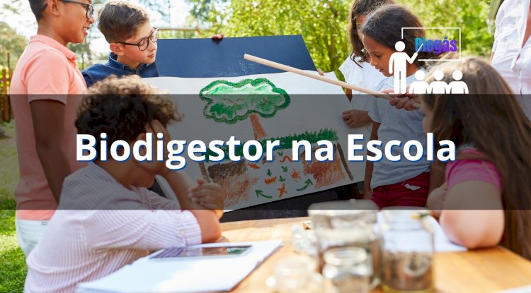 Biodigestor na Escola