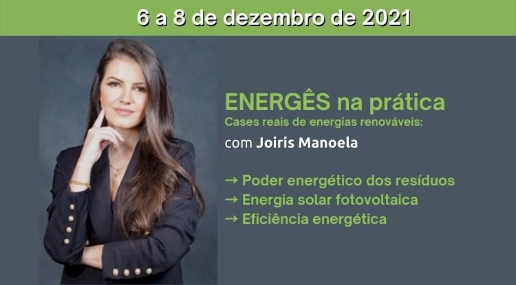 ENERGÊS na prática, com Joiris Manoela