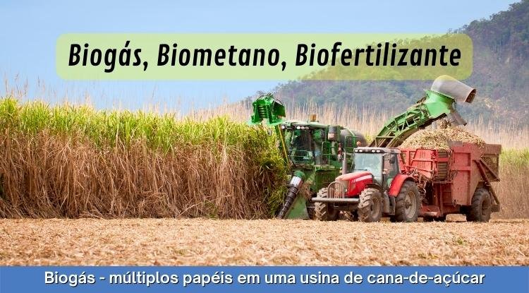 Os múltiplos papéis do biogás e do biometano na biorrefinaria de cana-de-açúcar