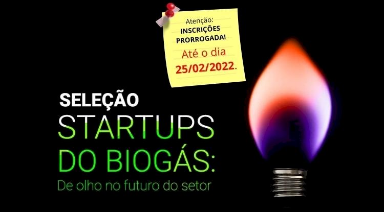 Seleção Startups de Biogás - de olho no futuro do setor 