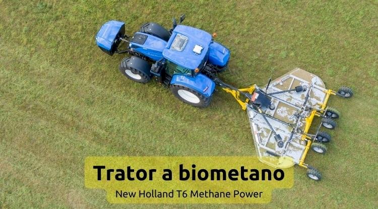 Na Expodireto Cotrijal, a New Holland apresentou o primeiro trator movido a biometano do mundo