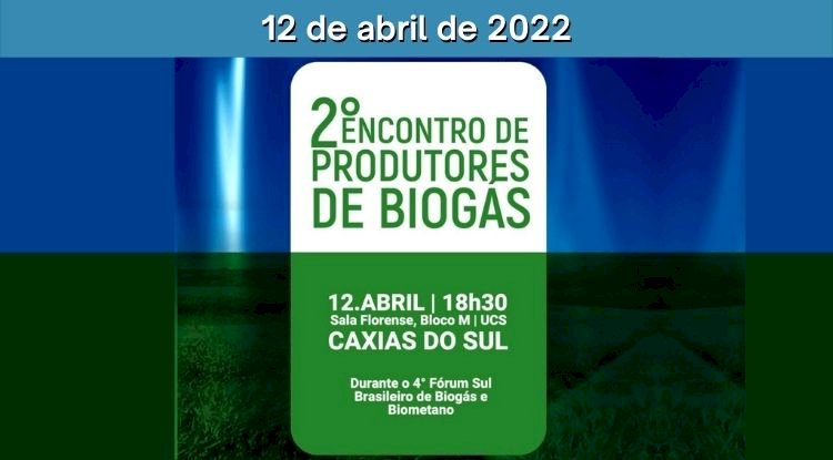 2º Encontro de Produtores de Biogás