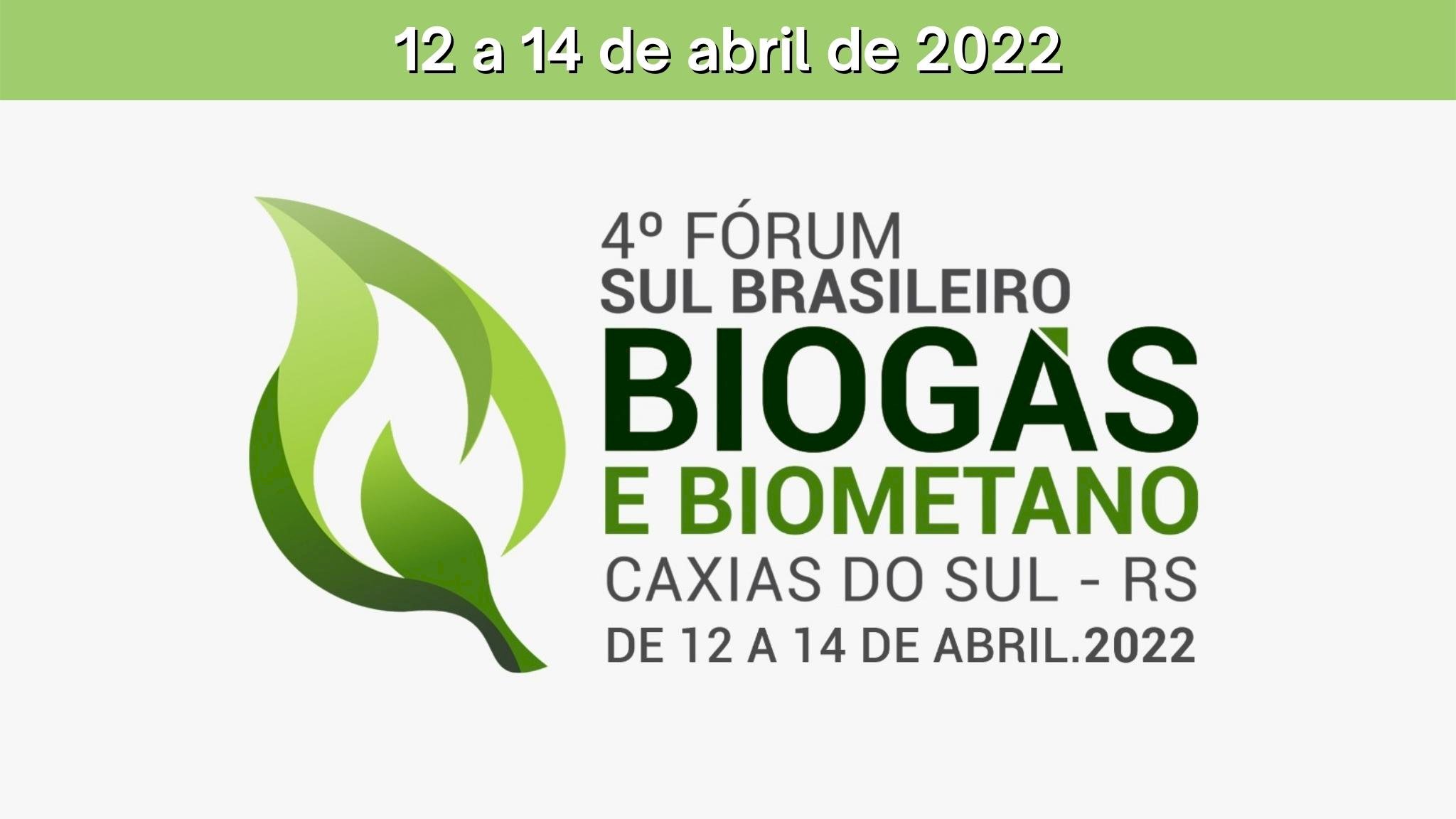 4º Fórum Sul Brasileiro de Biogás e Biometano