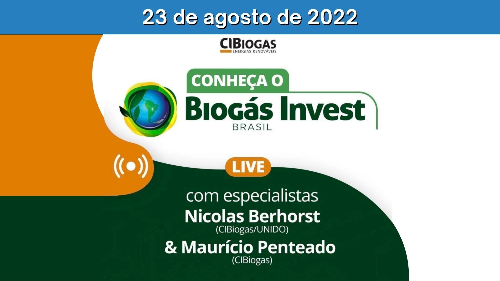 Live: Conheça o Biogás Invest Brasil