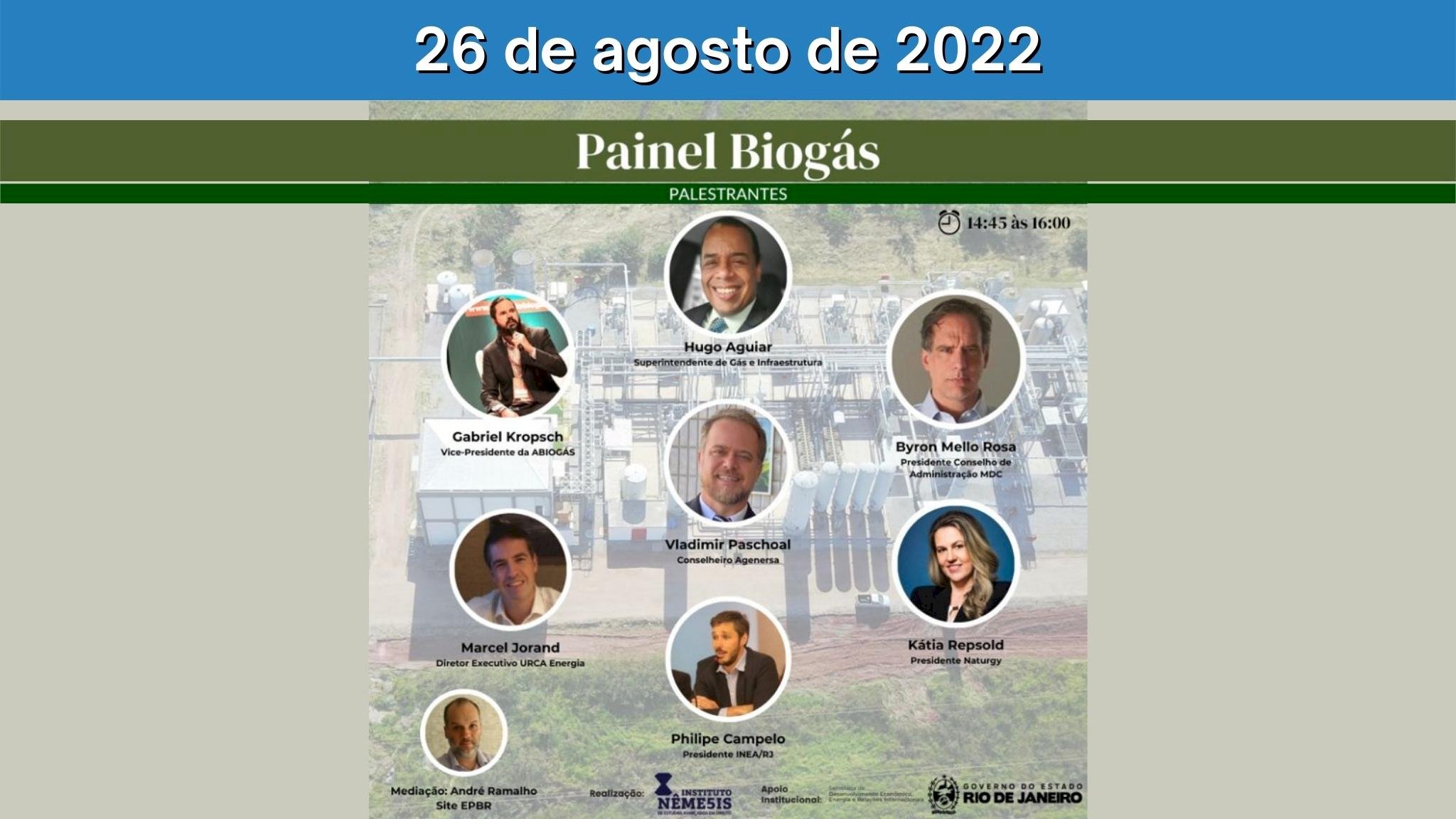 Painel Biogás - Seminário Energias Renováveis no Estado do Rio de Janeiro