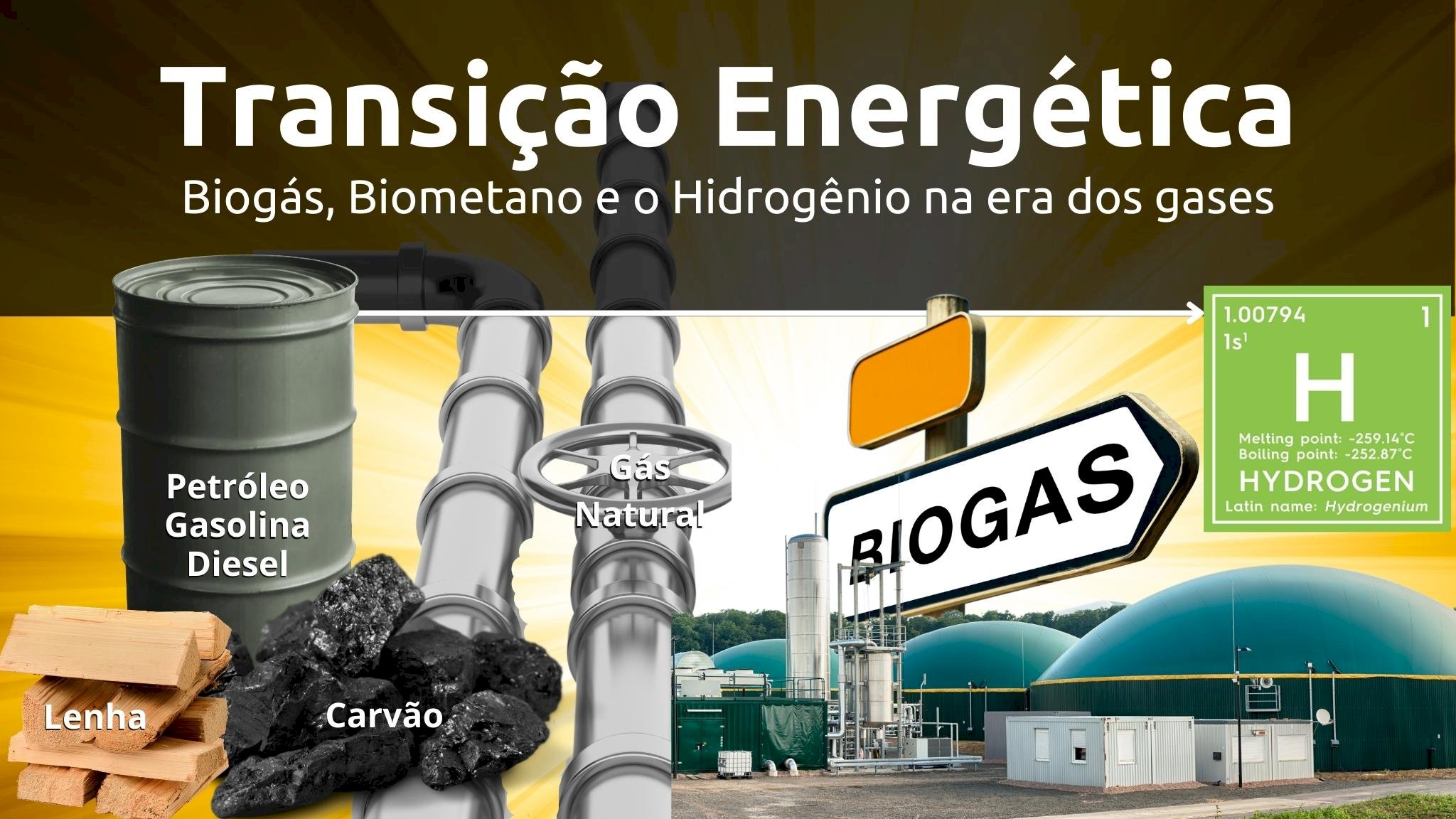 Biogás e seu papel na transição energética