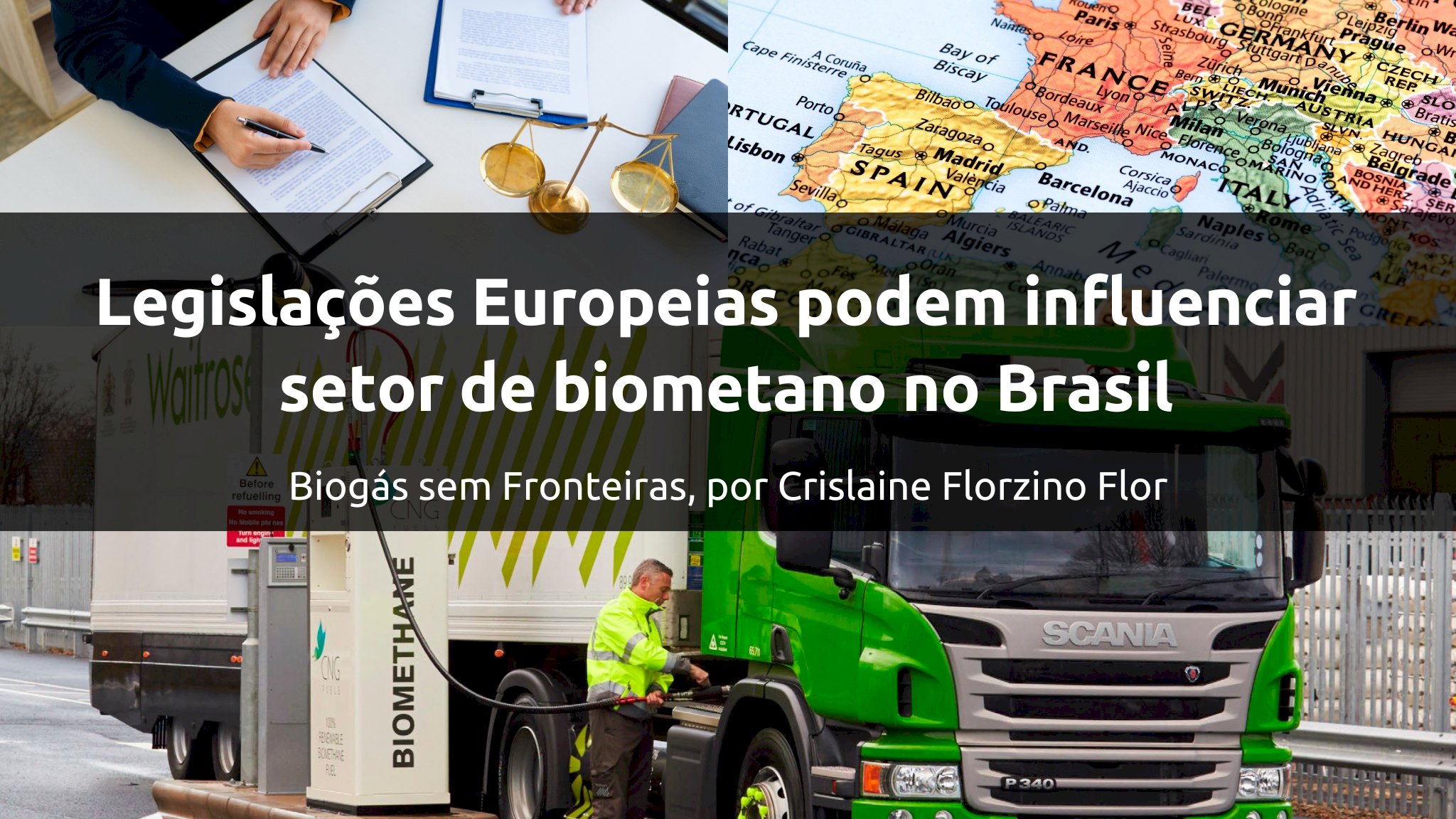Legislações europeias podem influenciar setor de biometano no Brasil