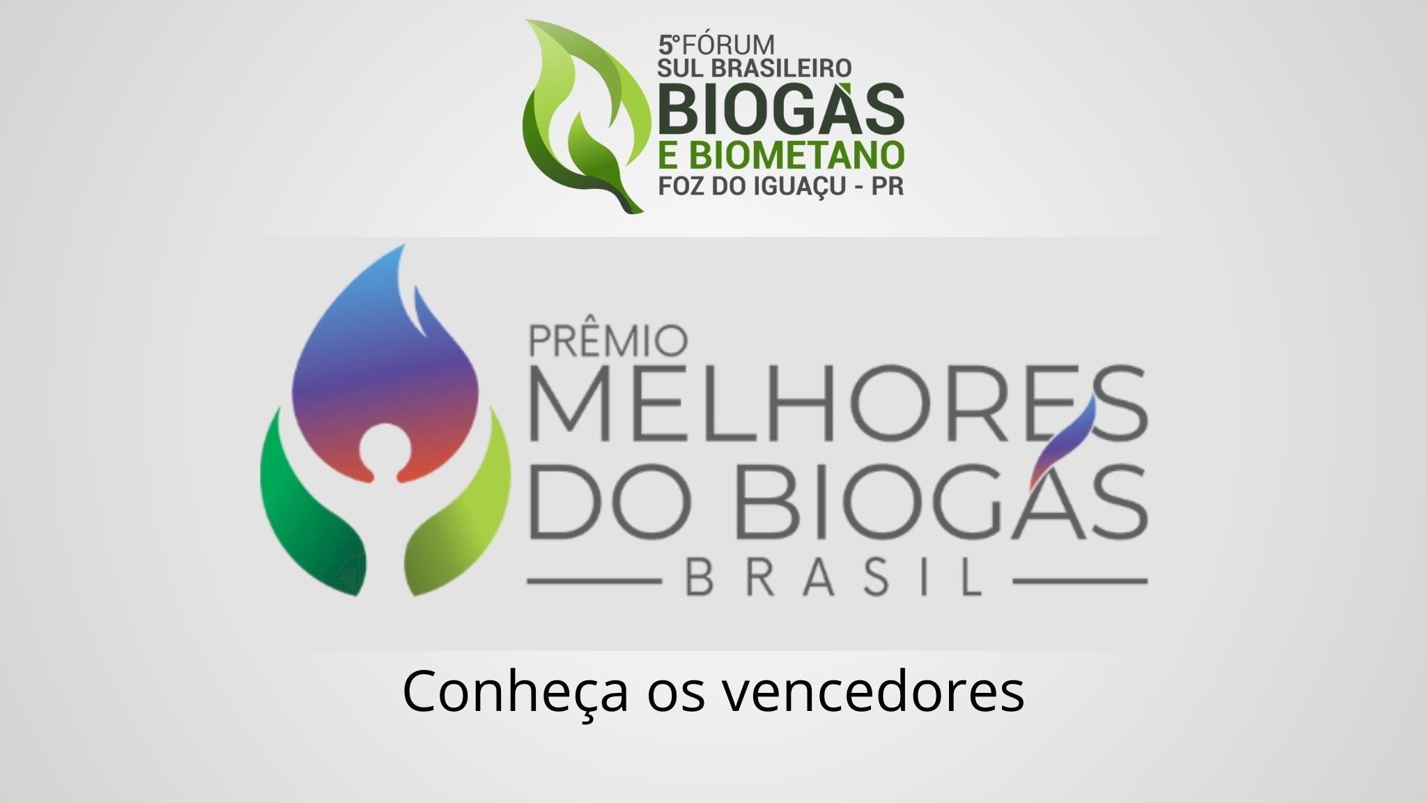 Conheça os vencedores do Prêmio Melhores do Biogás