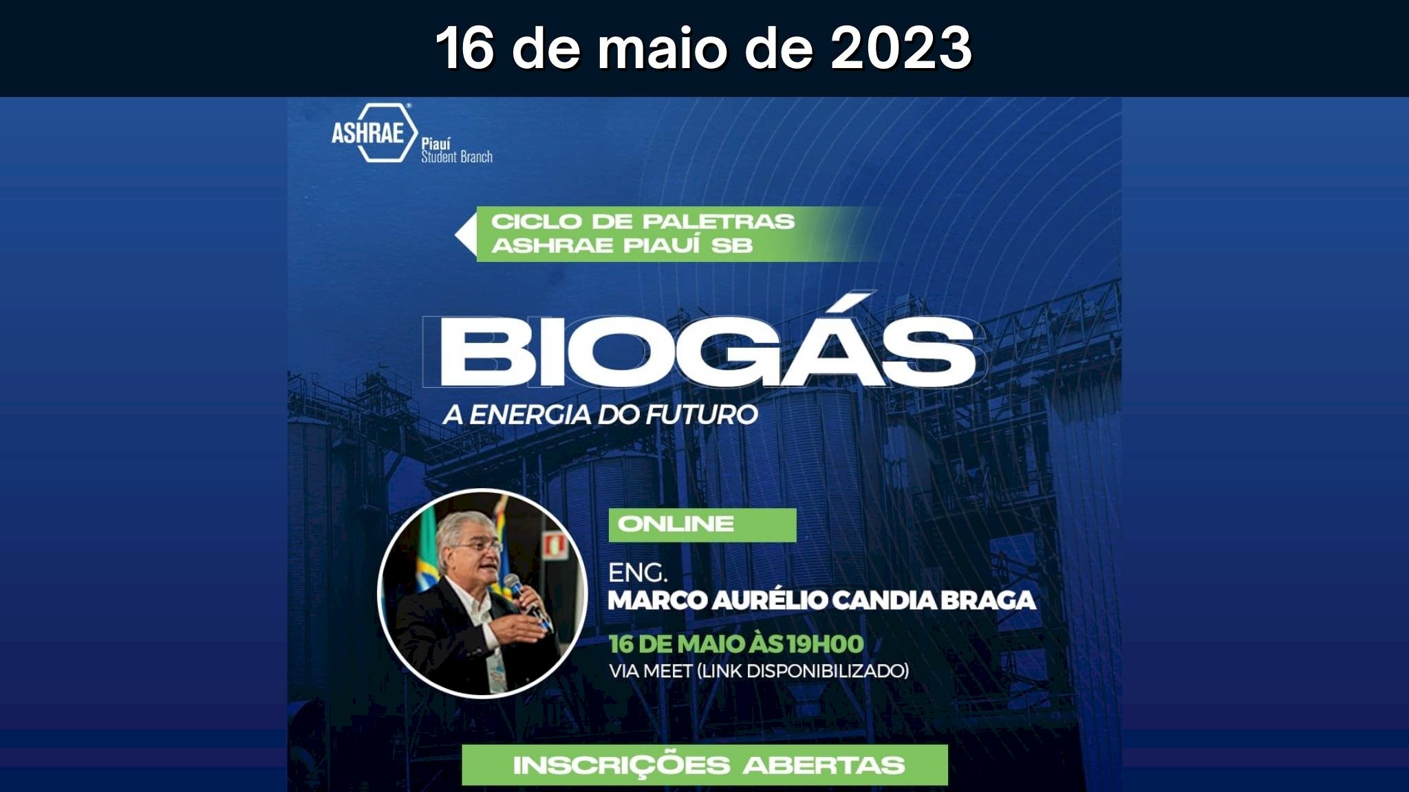 Ciclo de Palestras: Biogás - A energia do futuro