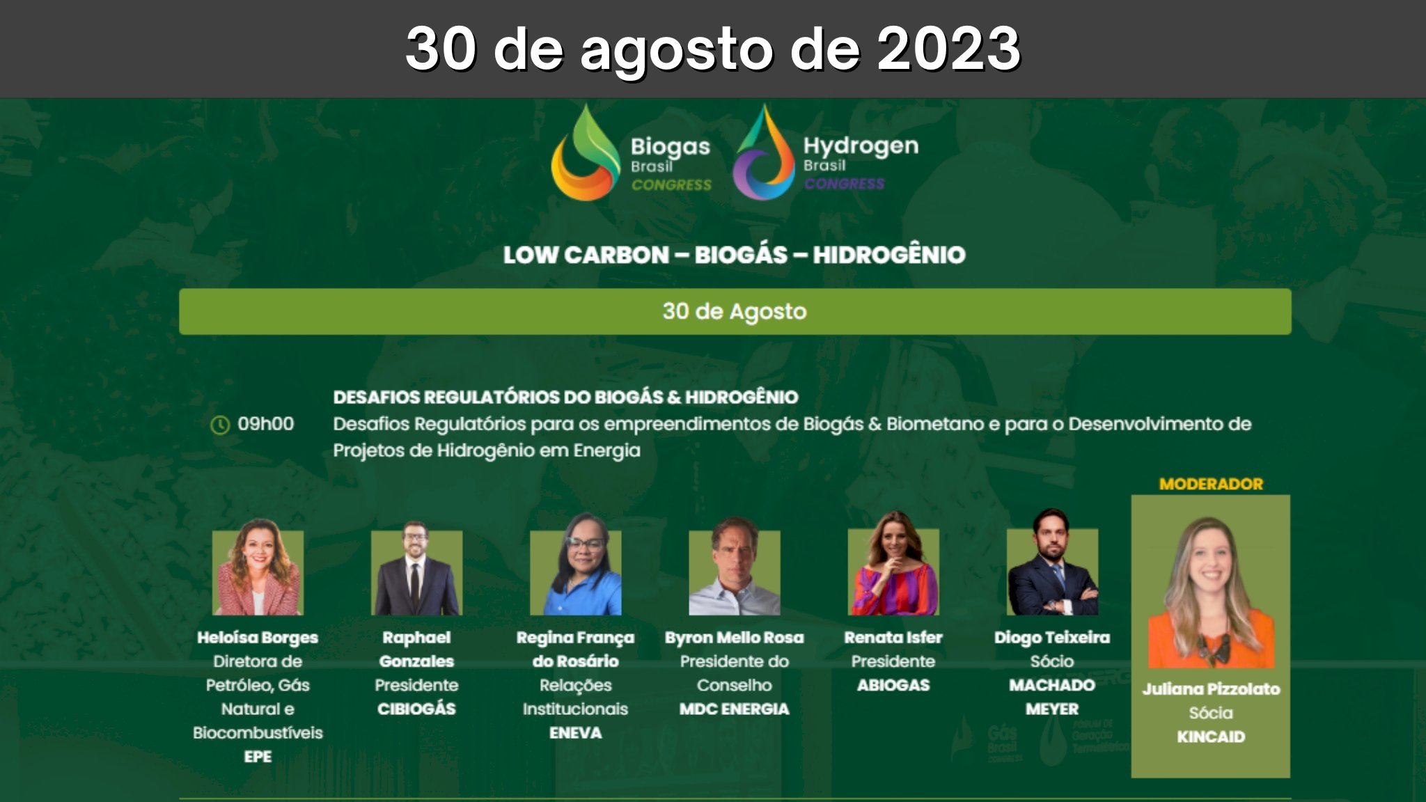 Biogas Brasil Congress - GAS & ENERGY WEEK