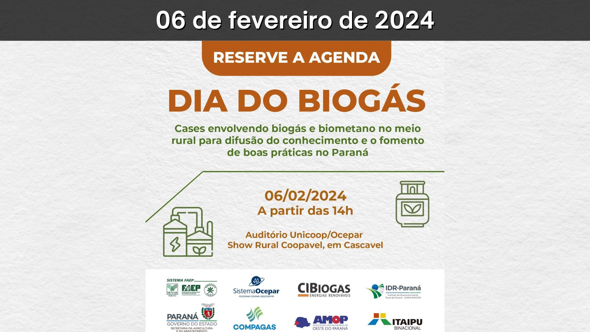 Dia do Biogás - Cascavel / PR