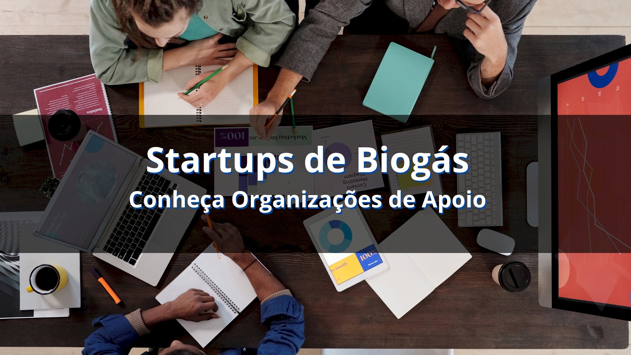 Organizações de apoio para startups de biogás