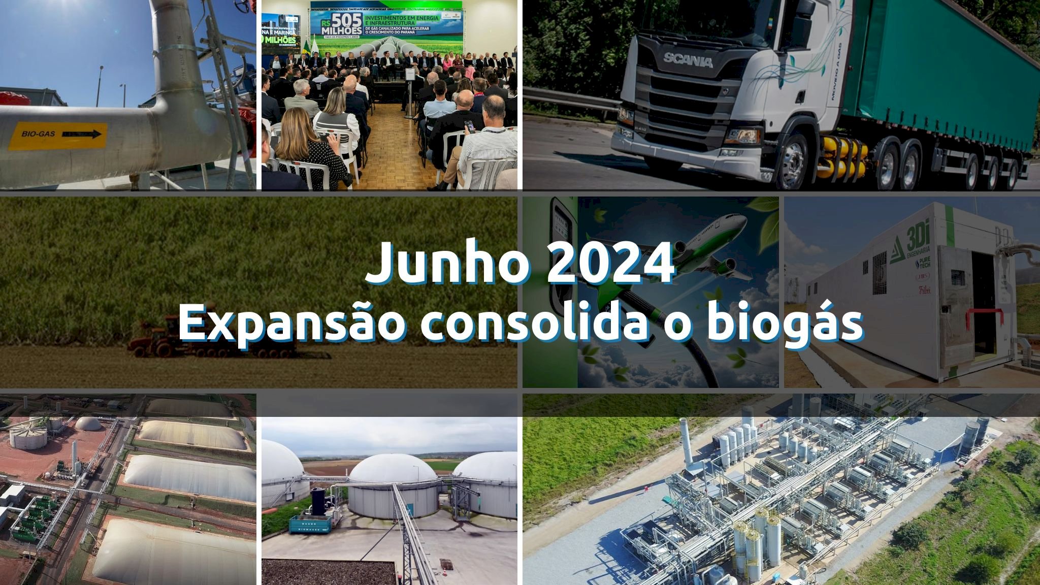 Junho de 2024 marca avanços significativos no mercado de biogás