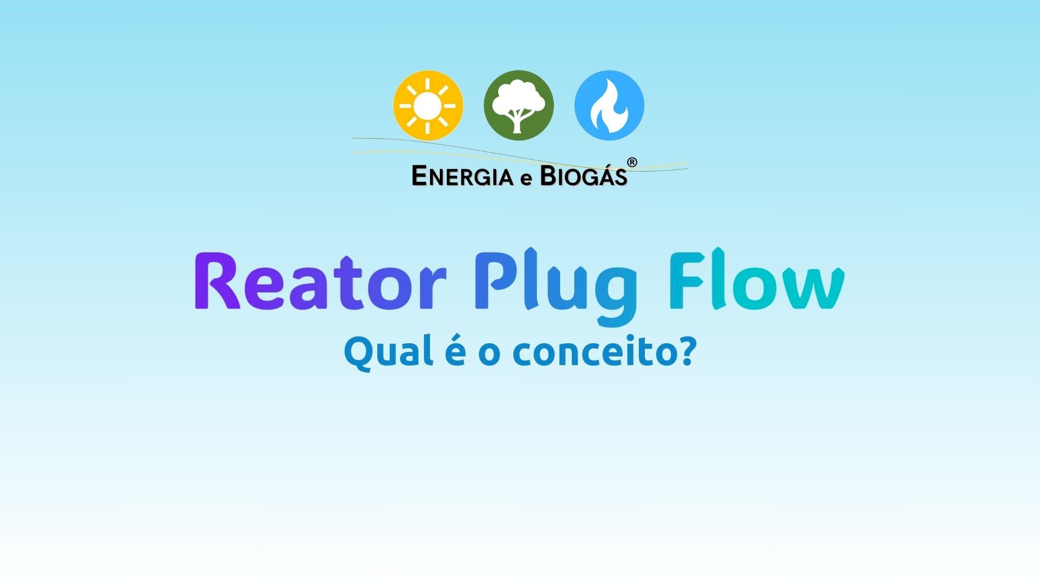 O que é um reator Plug flow?