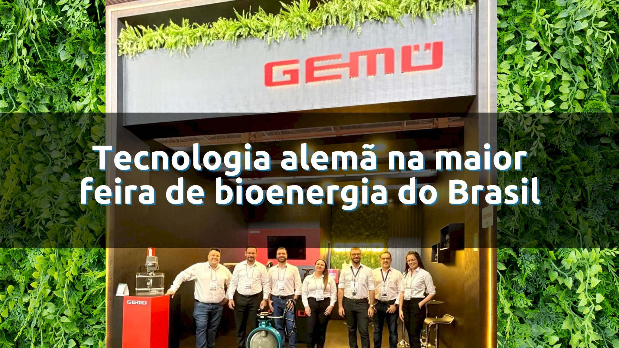 Tecnologia alemã na maior feira de bioenergia do Brasil