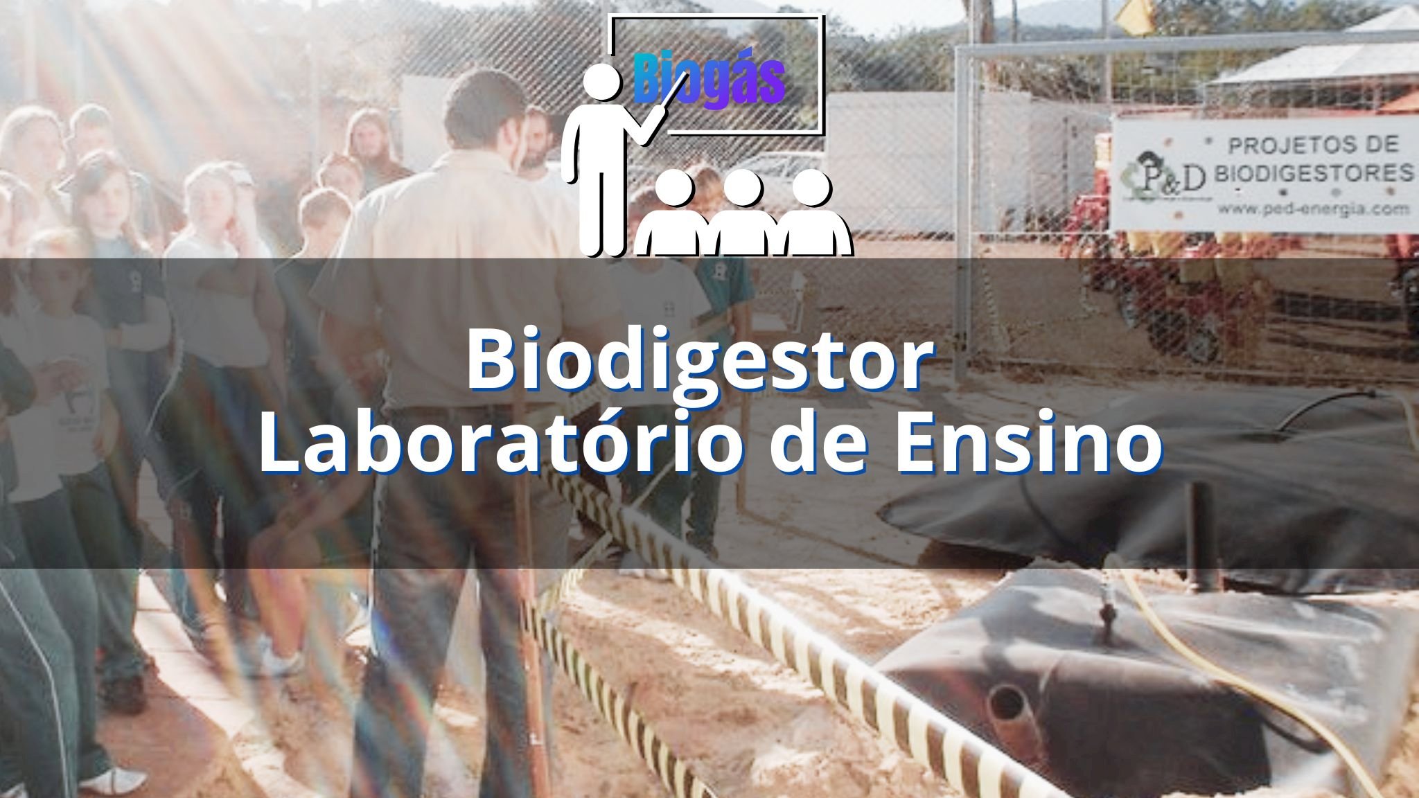 Biodigestor Laboratório de Ensino