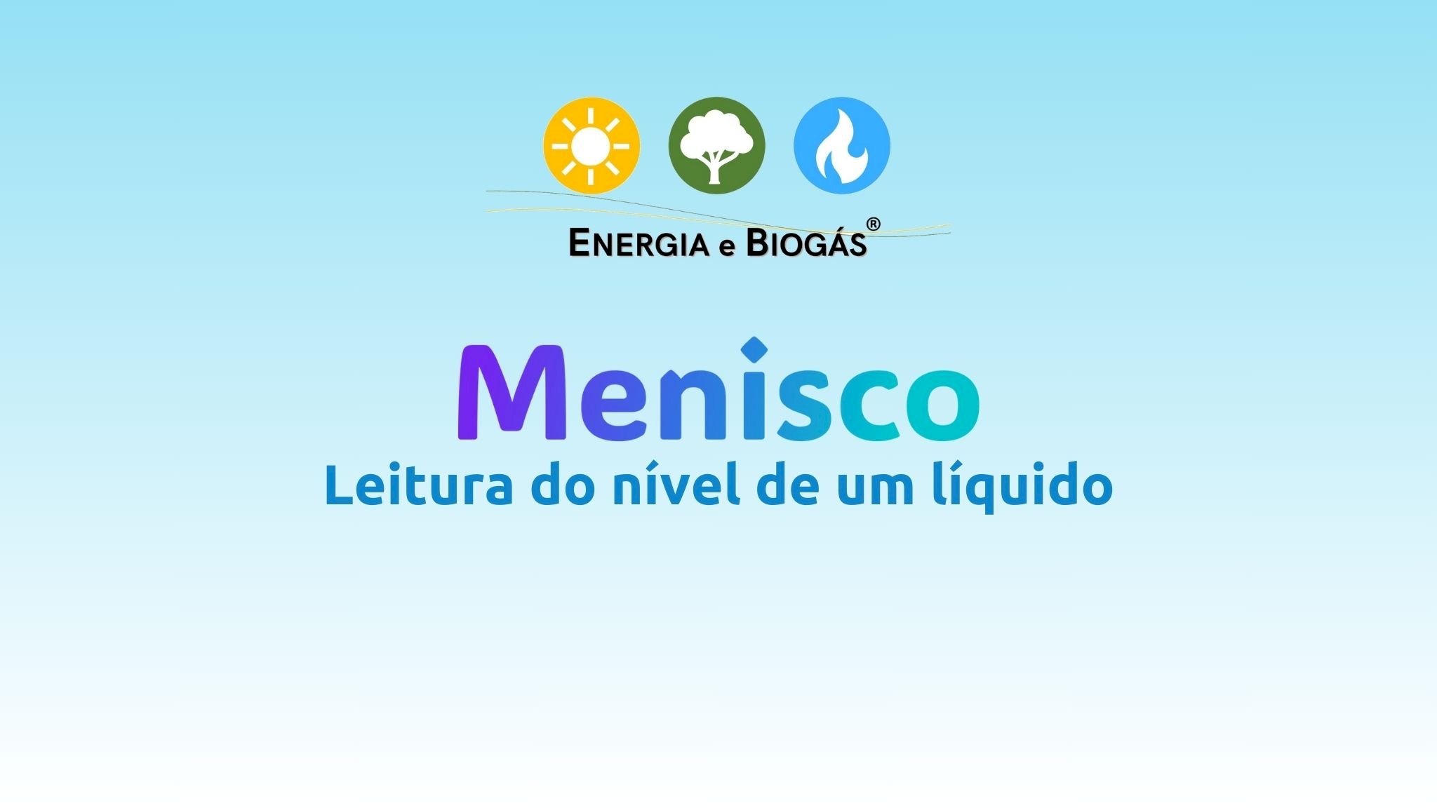 Menisco e a Medição Volumétrica em Ensaios de Biogás