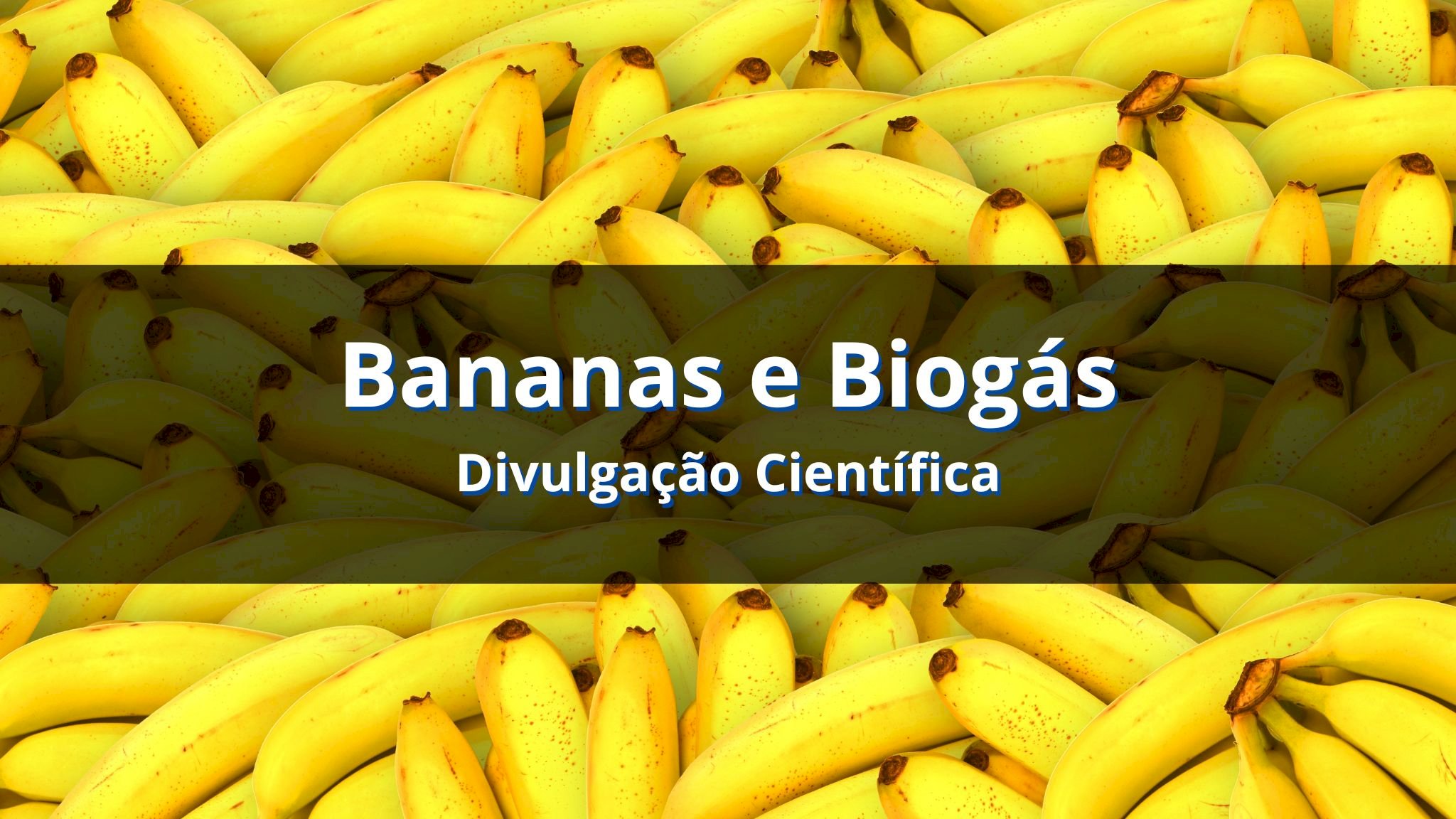 Biogás com resíduos da bananicultura